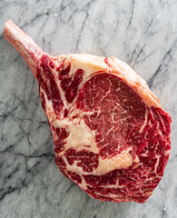 Raw Bonsmara Cowboy Steak